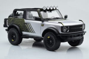 Ford Bronco RTR Iconic Sølv GT Spirit 1:18 GT404 Resin — billede 4 af 6