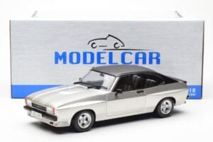 Ford Capri Mk2 X-Pack Sølv MCG 1:18 MCG18349 Metal — billede 6 af 6