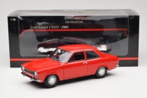 Ford Escort Mk1 RHD Rød Minichamps 1:18 150081070 Metal — billede 8 af 8