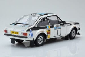 Ford Escort RS 1800 Allied Polymer #1 T. Makinen / H. Liddon Winner RAC Rally 1975 Minichamps 1:18 100758401 Metal — billede 3 af 8