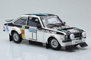 Ford Escort RS 1800 Allied Polymer #1 T. Makinen / H. Liddon Winner RAC Rally 1975 Minichamps 1:18 100758401 Metal — billede 6 af 8