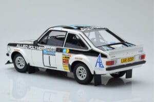 Ford Escort RS 1800 Allied Polymer #1 T. Makinen / H. Liddon Winner RAC Rally 1975 Minichamps 1:18 100758401 Metal — billede 7 af 8
