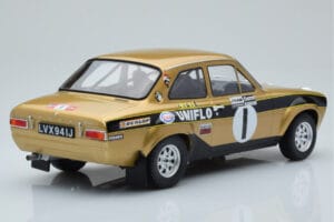 Ford Escort Mk1 RS1600 Night Version #1 R. Clark / J. Porter Rally Wales 1972 IXO 1:18 18RMC100 Metal — billede 2 af 6