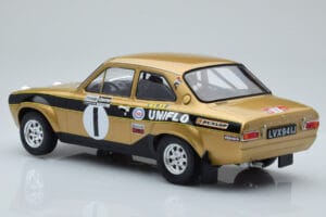 Ford Escort Mk1 RS1600 Night Version #1 R. Clark / J. Porter Rally Wales 1972 IXO 1:18 18RMC100 Metal — billede 5 af 6