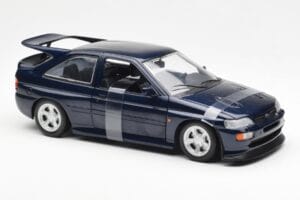 Ford Escort RS Cosworth Blå Metallic UT Models 1:18 180082101-R1 Metal — billede 6 af 6
