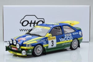 Ford Escort RS Cosworth #9 P. Bernardini / J-M. Andrie Rally Monte Carlo 1996 Otto 1:18 OT1028 Resin — billede 6 af 6