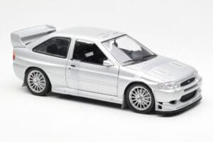 Ford Escort RS Cosworth Gadebil Sølv UT Models 1:18 22706 Metal — billede 6 af 6