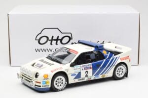 Ford RS200 Gr.B #2 S. Blomqvist / B. Berglund Lombard RAC Rally 1986 Otto 1:18 OT679 Resin — billede 6 af 6