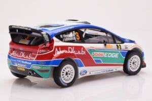 Ford Fiesta RS WRC Ford Abu Dhabi #3 M. Hirvonen / J. Lehtinen Winner Rally Australia 2011 Minichamps 1:18 151110803 Metal — billede 2 af 6