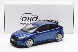 Ford Focus RS Mk2 Blå Otto 1:18 OT1067 Resin — billede 6 af 6