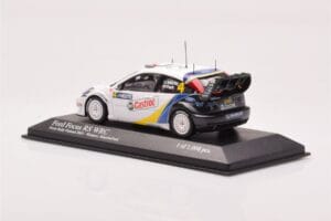 Ford Focus RS WRC #4 M. Martin / M. Park Neste Rally Finland Winners 2003 Minichamps 1:43 400038304 Metal — billede 3 af 4