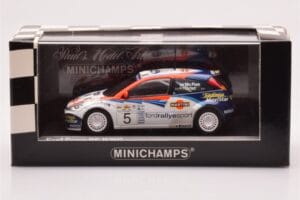 Ford Focus RS WRC #5 C. McRae / N. Grist Rally Acropolis Winner 2002 Minichamps 1:43 430028905 Metal — billede 4 af 4