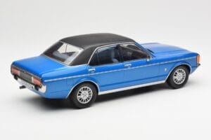 Ford Granada Mk1 Metallic Blå Mat Sort MCG 1:18 MCG18394 Metal — billede 2 af 6