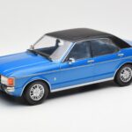 Ford Granada Mk1 Metallic Blå Mat Sort MCG 1:18 MCG18394