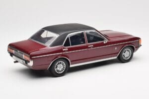 Ford Granada Mk1 Metallic Mørkerød Mat Sort MCG 1:18 MCG18393 Metal — billede 2 af 6