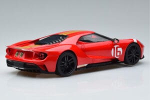 Ford GT Alan Mann Heritage Edition Rød GT Spirit 1:18 GT882 Resin — billede 2 af 6