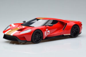 Ford GT Alan Mann Heritage Edition Rød GT Spirit 1:18