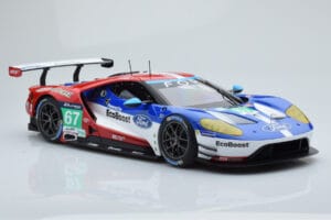 Ford GT Chip Ganassi Racing UK #67 M. Franchitti / A. Priaulx / H. Tincknell 24 Hours of Le Mans 2016 Minichamps 1:18 1551686 — billede 4 af 6