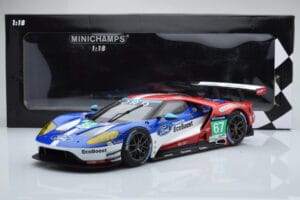 Ford GT Chip Ganassi Racing UK #67 M. Franchitti / A. Priaulx / H. Tincknell 24 Hours of Le Mans 2016 Minichamps 1:18 1551686 — billede 6 af 6