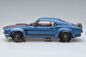 Ford Mustang Boss Cobra Ruffian Cars Blå GT Spirit 1:18 GT426 Resin — billede 3 af 6