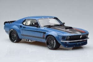 Ford Mustang Boss Cobra Ruffian Cars Blå GT Spirit 1:18 GT426 Resin — billede 4 af 6