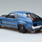 Ford Mustang Boss Cobra Ruffian Cars Blå GT Spirit 1:18 - image 5 of 6