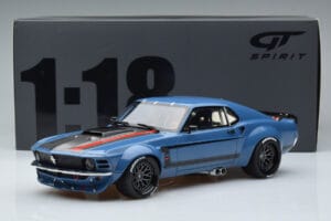 Ford Mustang Boss Cobra Ruffian Cars Blå GT Spirit 1:18 GT426 Resin — billede 6 af 6