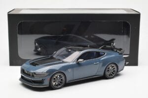 Ford Mustang Dark Horse Vapor Blå Metallic GT Spirit 1:18 GT454 Resin — billede 6 af 6