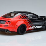 Ford Mustang S550 LB Works Liberty Walk Advan GT Spirit 1:18 KJ035 Resin - image 2 of 6