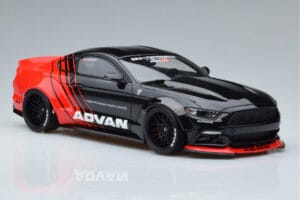Ford Mustang S550 LB Works Liberty Walk Advan GT Spirit 1:18 KJ035 Resin — billede 4 af 6