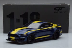Ford Mustang S550 Shelby Super Snake Blå GT Spirit 1:18 GT871 Resin — billede 6 af 6