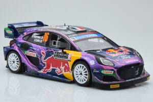 Ford Puma Rally1 WRC #16 A. Fourmaux / A. Coria Rally Monte Carlo 2022 IXO 1:18 18RMC111 Metal — billede 4 af 6