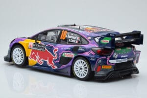 Ford Puma Rally1 WRC #16 A. Fourmaux / A. Coria Rally Monte Carlo 2022 IXO 1:18 18RMC111 Metal — billede 5 af 6