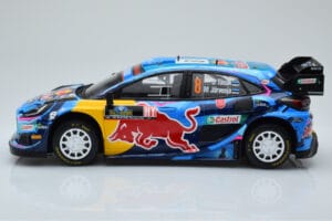 Ford Puma Rally1 WRC #8 O. Tanak / M. Jarveoja Winner Rally Sweden 2023 IXO 1:18 18RMC154A Metal — billede 3 af 6