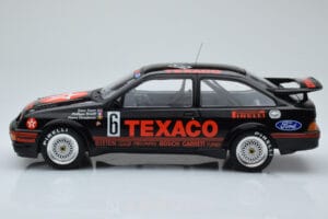 Ford Sierra RS500 Cosworth Texaco #6 S. Soper / M. Dieudonne / P. Streiff 24 Hours of Spa 1987 IXO 1:18 18RMC051C Metal — billede 3 af 6