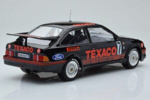 Ford Sierra RS500 Cosworth Texaco #7 K. Ludwig / K. Niedzwiedz / T. Boutsen 24 Hours of Spa 1987 IXO 1:18 18RMC051B Metal — billede 2 af 6
