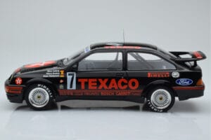 Ford Sierra RS500 Cosworth Texaco #7 K. Ludwig / K. Niedzwiedz / T. Boutsen 24 Hours of Spa 1987 IXO 1:18 18RMC051B Metal — billede 3 af 6