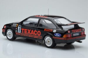 Ford Sierra RS500 Cosworth Texaco #7 K. Ludwig / K. Niedzwiedz / T. Boutsen 24 Hours of Spa 1987 IXO 1:18 18RMC051B Metal — billede 5 af 6