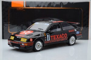 Ford Sierra RS500 Cosworth Texaco #7 K. Ludwig / K. Niedzwiedz / T. Boutsen 24 Hours of Spa 1987 IXO 1:18 18RMC051B Metal — billede 6 af 6