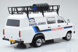Ford Transit Mk2 Van Team David Jones Rally Assistance IXO 1:18 18RMC033XE Metal — billede 2 af 6