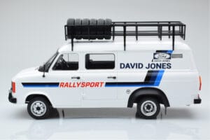 Ford Transit Mk2 Van Team David Jones Rally Assistance IXO 1:18 18RMC033XE Metal — billede 3 af 6