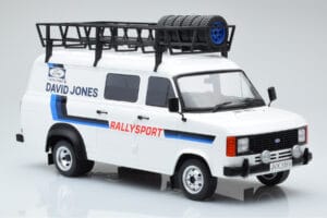 Ford Transit Mk2 Van Team David Jones Rally Assistance IXO 1:18 18RMC033XE Metal — billede 4 af 6