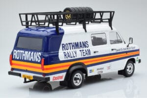 Ford Transit Mk2 Van Team Rothmans Rally Assistance IXO 1:18 18RMC057XE Metal — billede 2 af 6