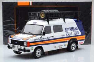 Ford Transit Mk2 Van Team Rothmans Rally Assistance IXO 1:18 18RMC057XE Metal — billede 6 af 6