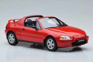 Honda CRX Del Sol VTi Spider Rød Otto 1:18 OT415 Resin — billede 4 af 6