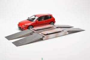Honda Civic EG6 VTEC Rød LCD 1:18 LCD18018-RE Metal — billede 2 af 11
