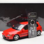 Honda Civic EG6 VTEC Rød LCD 1:18 LCD18018-RE - image 11 of 11