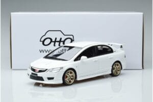Honda Civic FD2 Type R Mugen Hvid Otto 1:18 OT941 Resin — billede 6 af 6