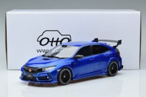 Honda Civic FK8 Type R Mugen Blå Otto 1:18 OT987 Resin — billede 2 af 7