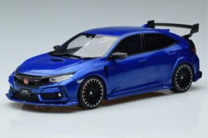 Honda Civic FK8 Type R Mugen Blå Otto 1:18 OT987 Resin — billede 3 af 7